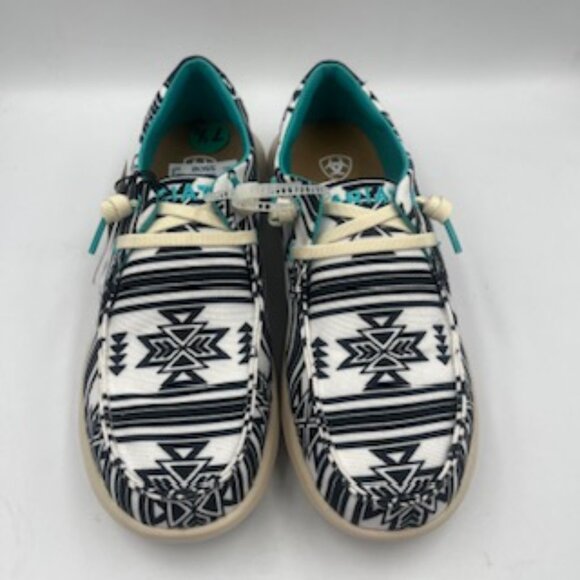 NEW Ariat Hilo Stark Southwest Shoes Women’s 7.5 Aztec Print Chimayo Limited Ed - Picture 3 of 15